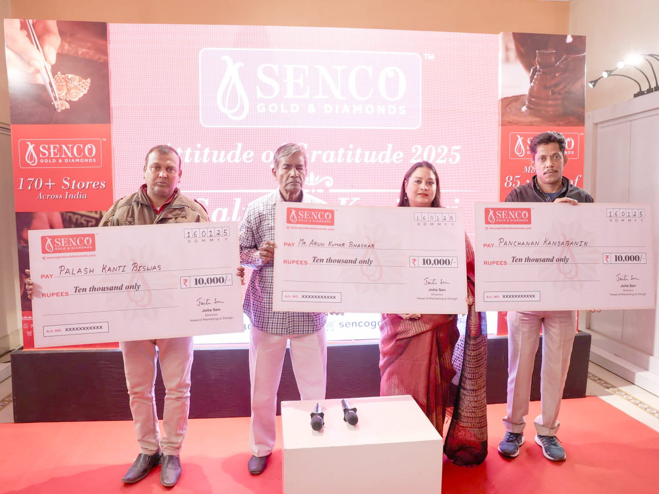 Senco Gold & Diamonds Hosts an Innovative CSR Event to Support Bengal Artisans