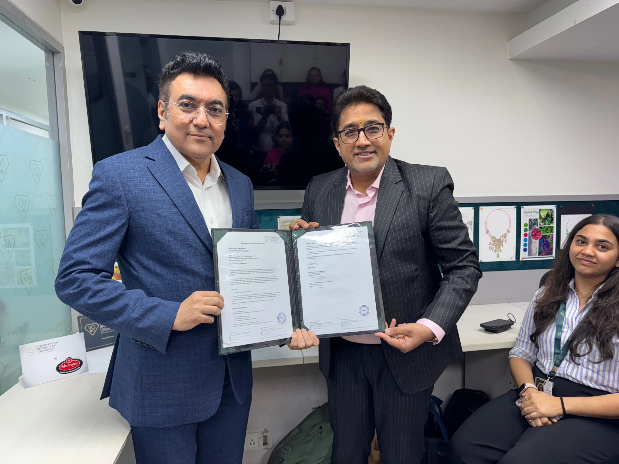 IIG collaborates with Shringar House of Mangalsutra Ltd; signs MOU to elevate Next-Gen Jewelry Designers through IIG Designer of the Month Competition