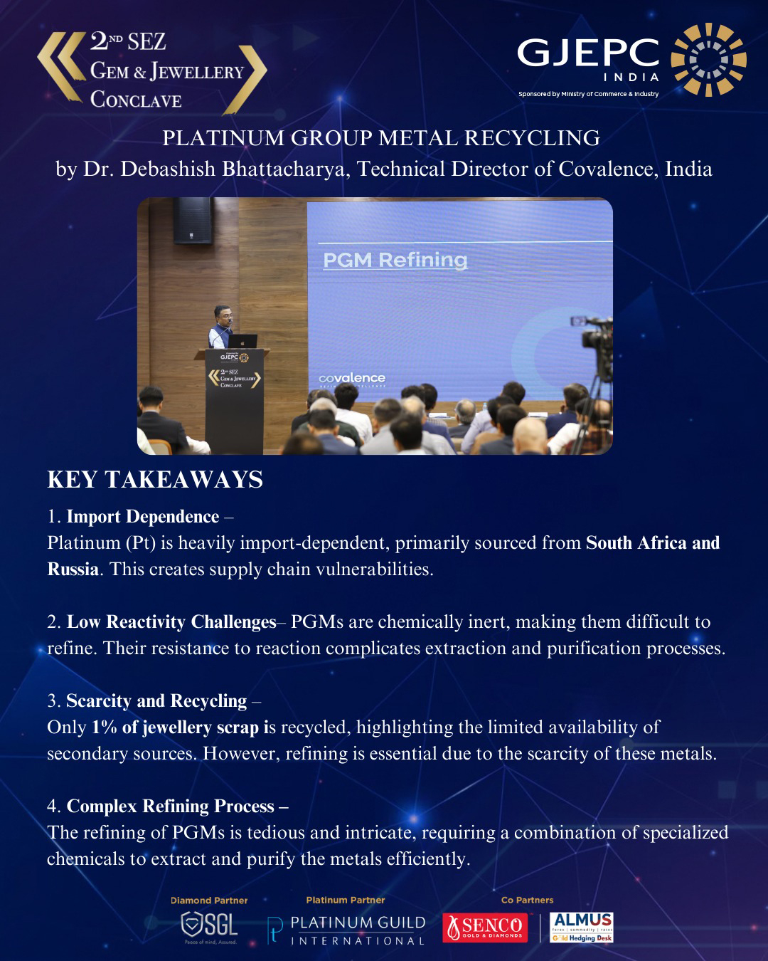 The 2nd SEZ Gem & Jewellery Conclave Commenced on a Grand Note