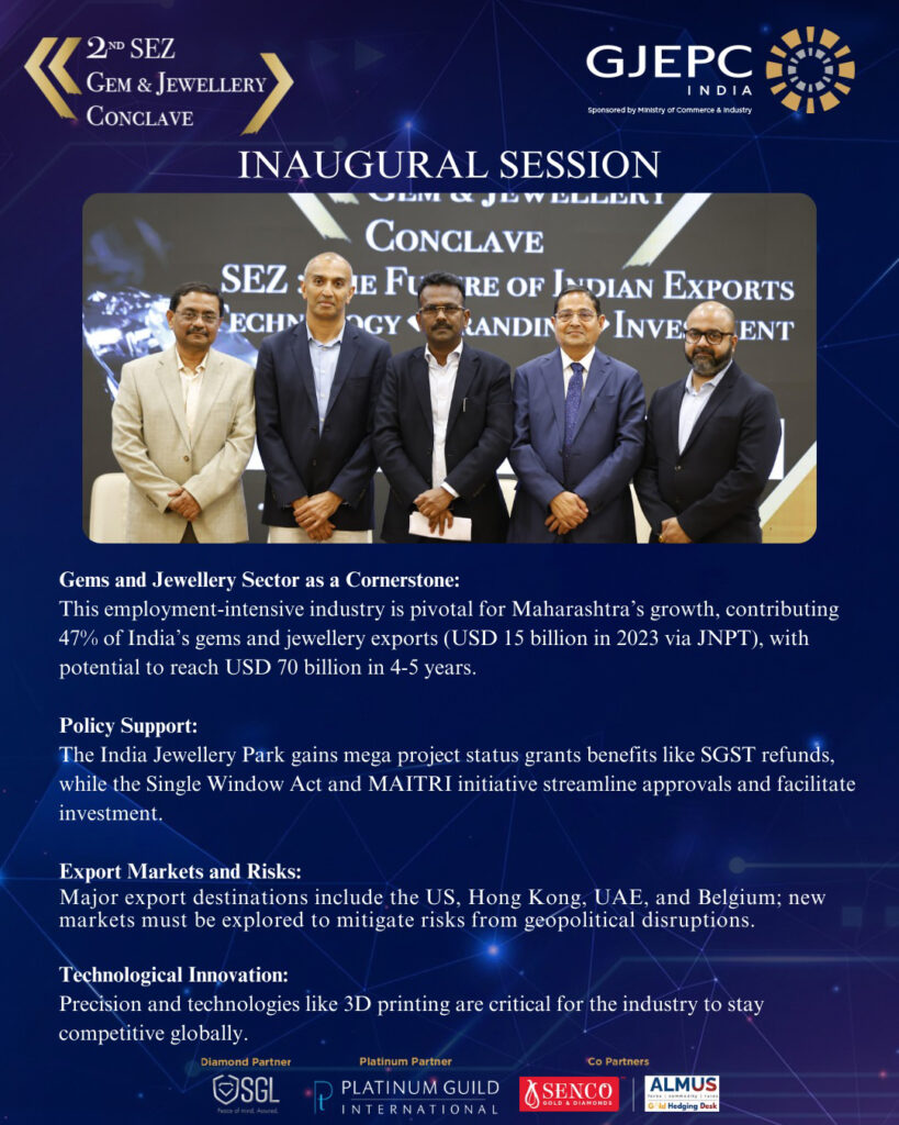 2nd SEZ Gem & Jewellery Conclave Begins on a Grand Note