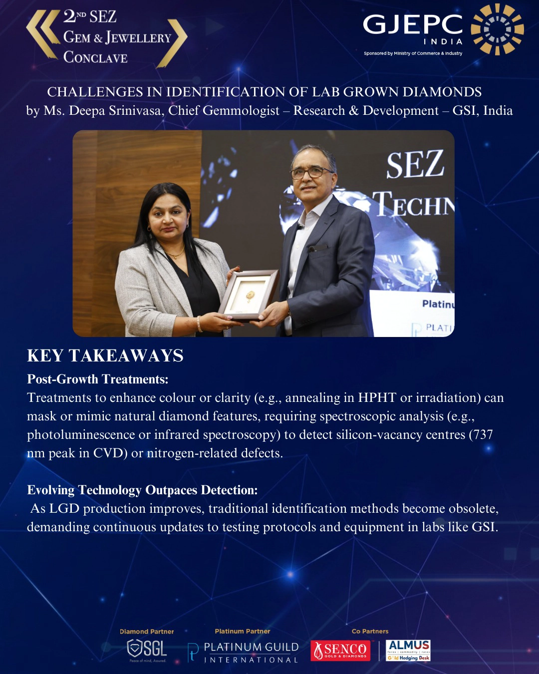 The 2nd SEZ Gem & Jewellery Conclave Commenced on a Grand Note