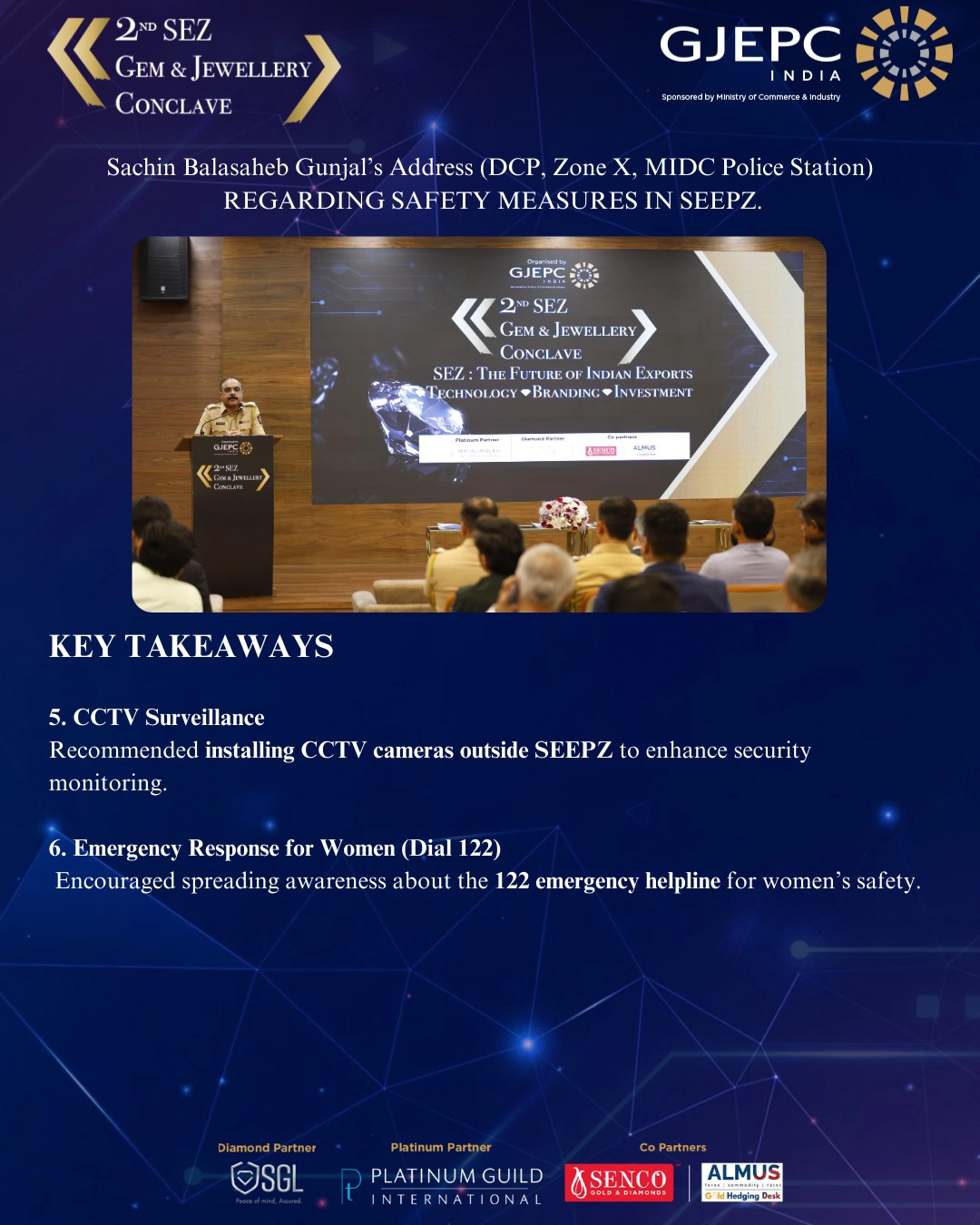 The 2nd SEZ Gem & Jewellery Conclave Commenced on a Grand Note