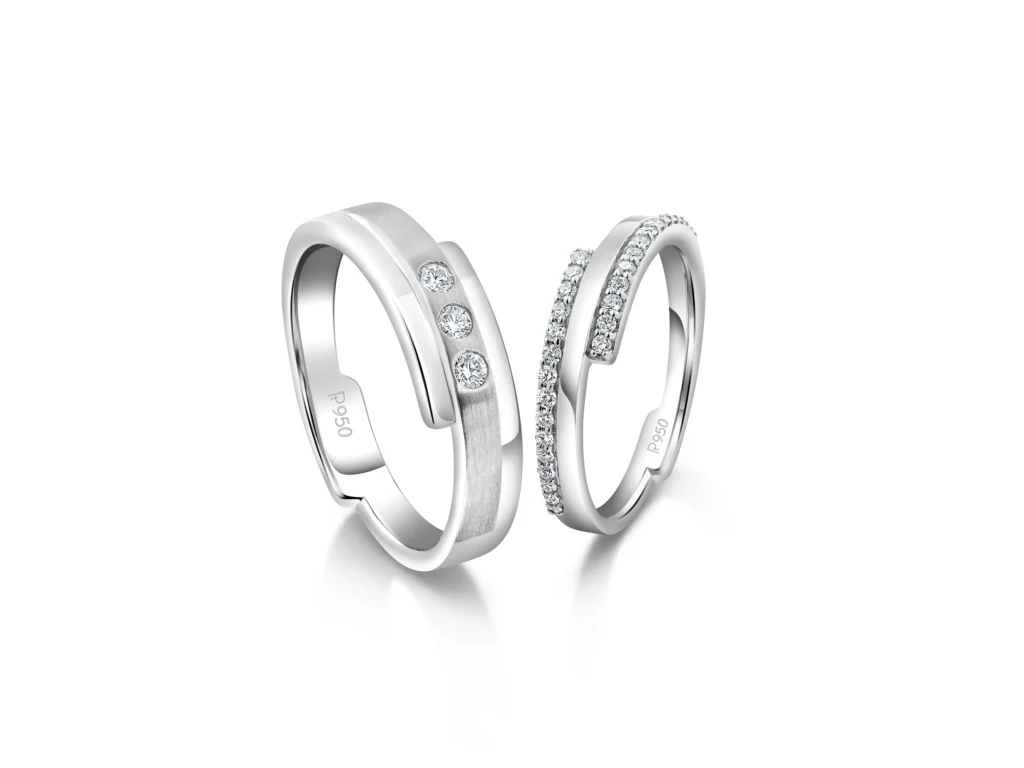 When You’ve Found “The One” Seal It with the Platinum Love Bands ‘The Wedding Edition’