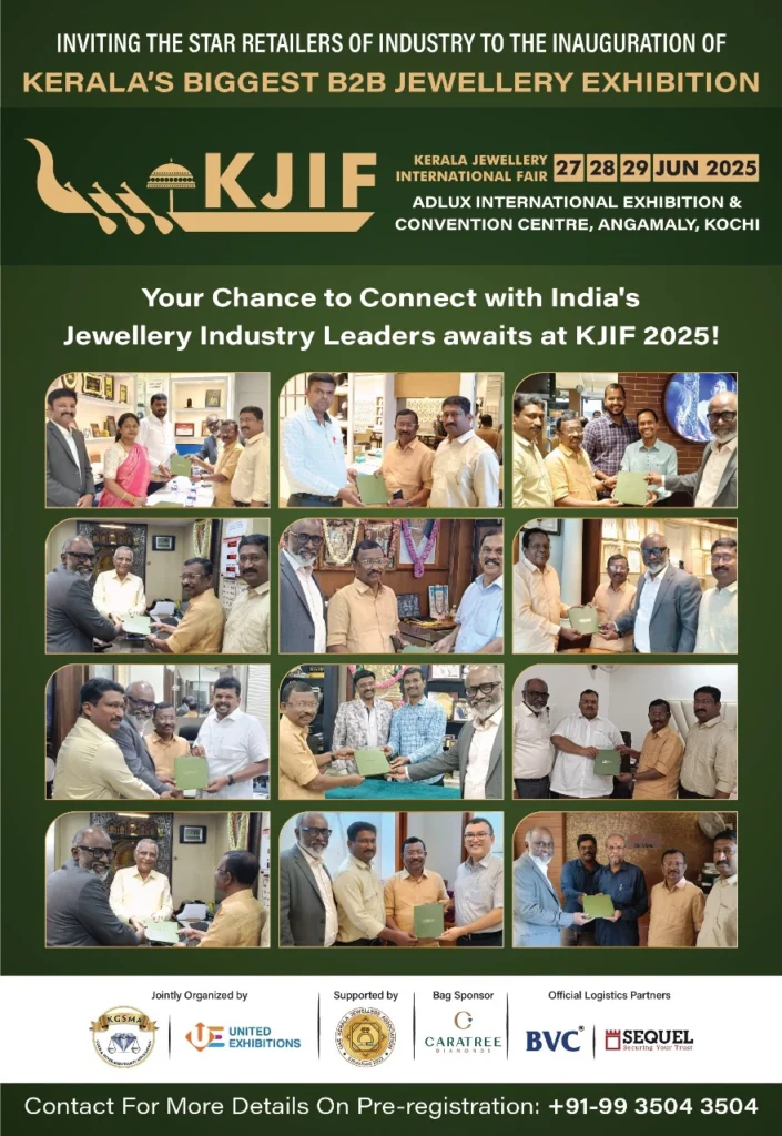 Kerala Jewellery International Fair 2025 Set to Dazzle as Kerala’s Biggest B2B Jewellery Exhibition