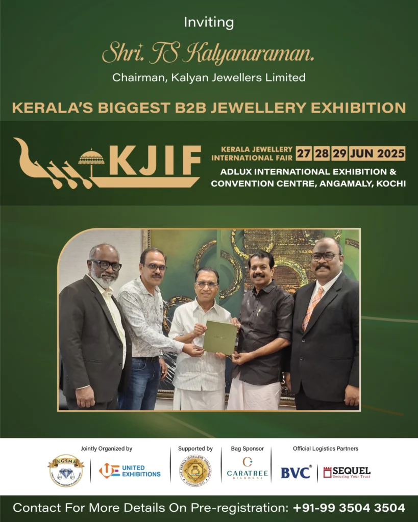 Kerala Jewellery International Fair 2025 Set to Dazzle as Kerala’s Biggest B2B Jewellery Exhibition