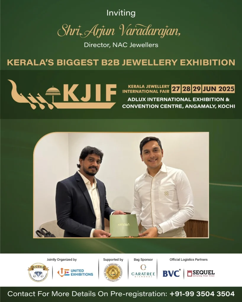 Kerala Jewellery International Fair 2025 Set to Dazzle as Kerala’s Biggest B2B Jewellery Exhibition