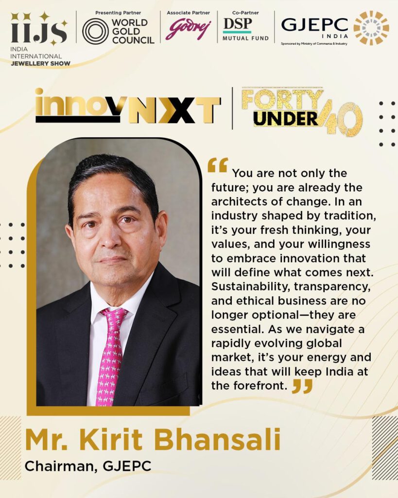 Young Visionaries Take Centre Stage as Minister Aditi Tatkare Inaugurates GJEPC’s InnovNXT 40 Under 40