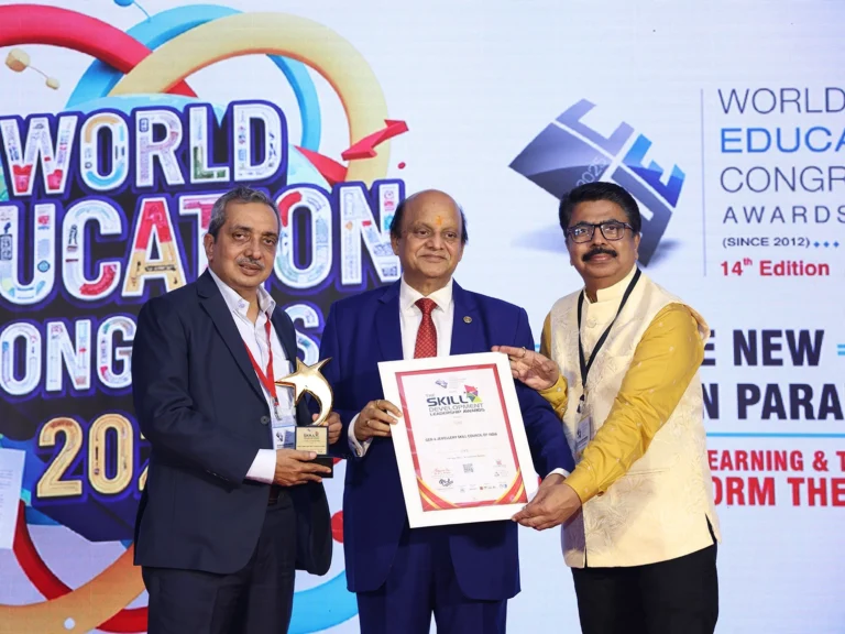 GJSCI honored with an Award for “The Skill Development Leadership” GJSCI honored with an Award for “The Skill Development Leadership”
