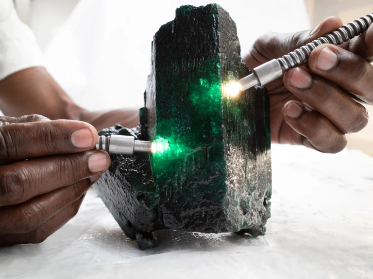 Gemfields Unveils Imboo – the 11,685-Carat ‘Buffalo’ Emerald at Latest Auction