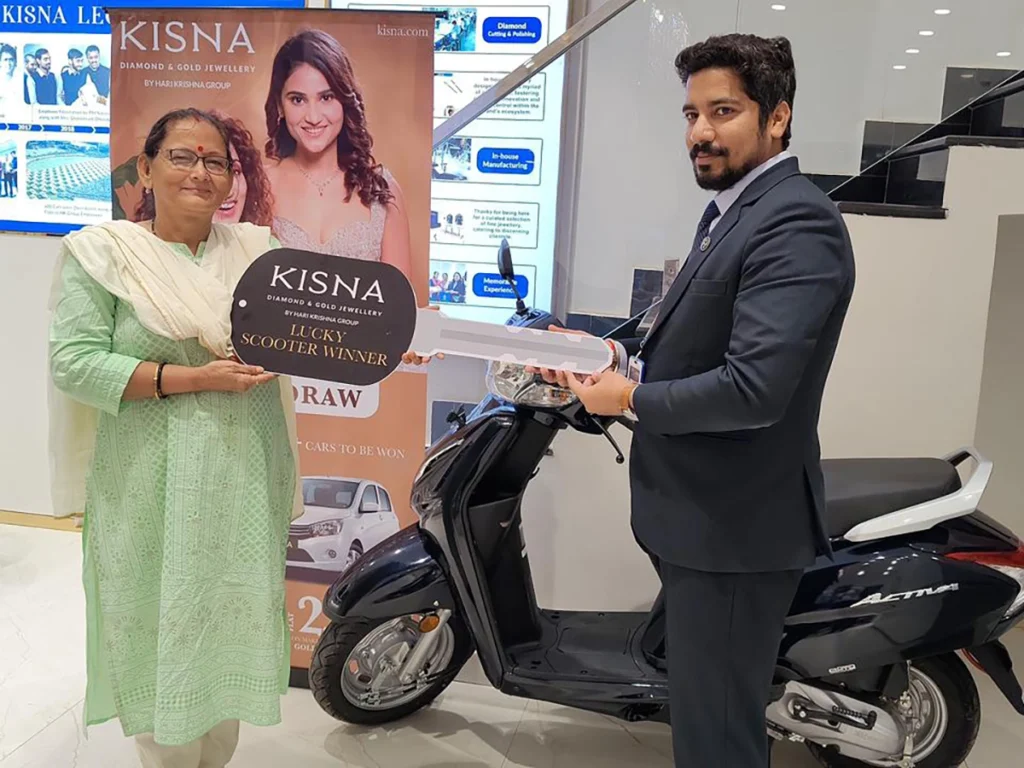 KISNA to Award over 200 Cars and 1,000 Scooters to Customers in Pan-India Festive Season Campaign
