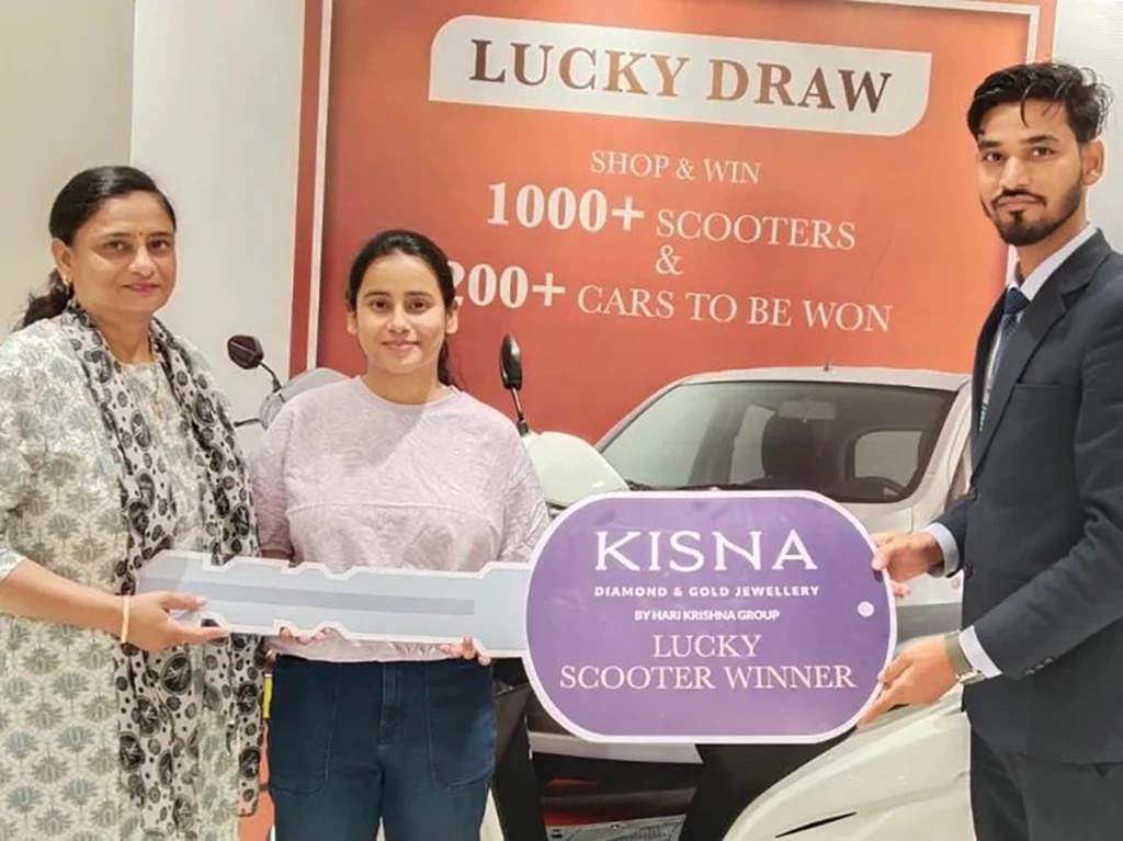 KISNA to Award over 200 Cars and 1,000 Scooters to Customers in Pan-India Festive Season Campaign
