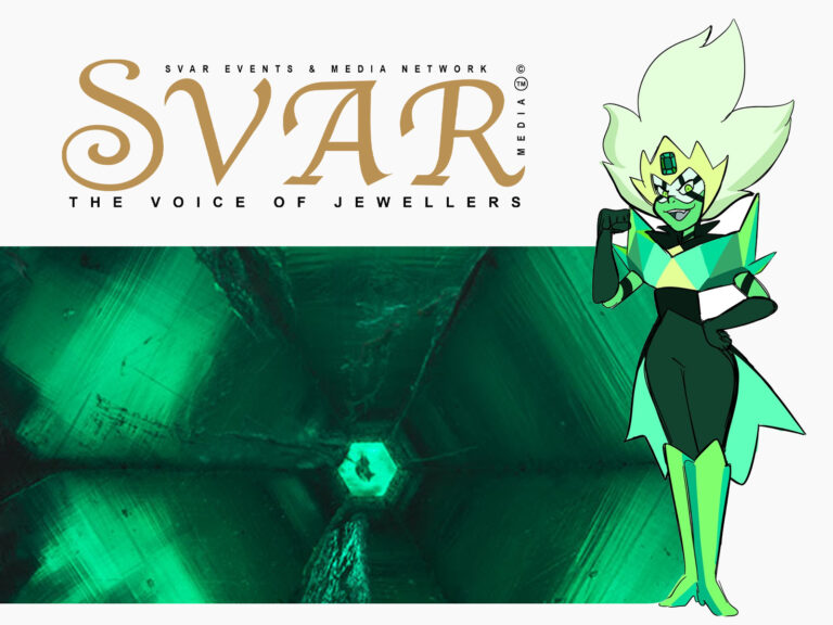 Revival of vintage gemstone trapiche