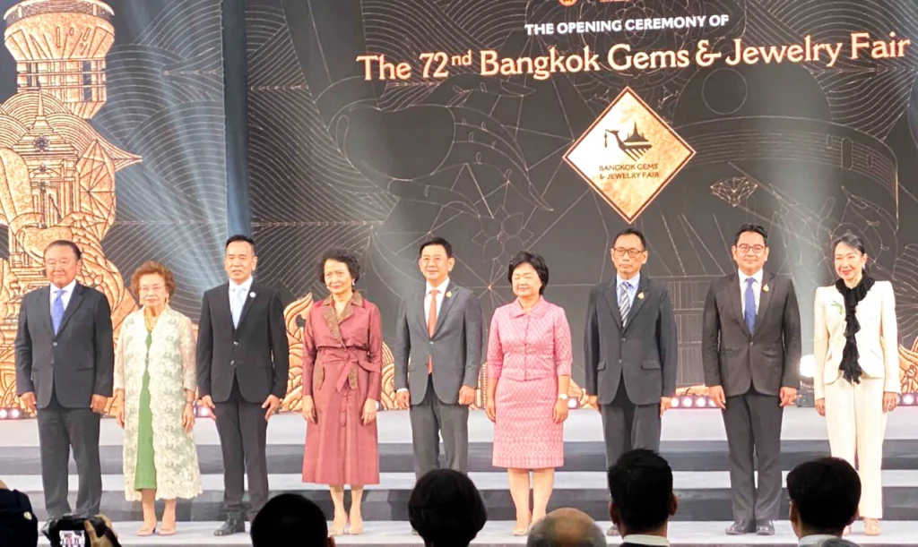 The 72nd Bangkok Gems and Jewelry Fair Shines Bright, Forecasts Over 3.5 Billion Baht in Trade Value