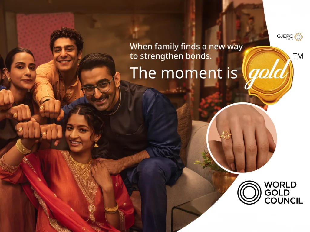 The World Gold Council Launches "The Moment Is Gold" Campaign Celebrating everyday moments with gold jewellery