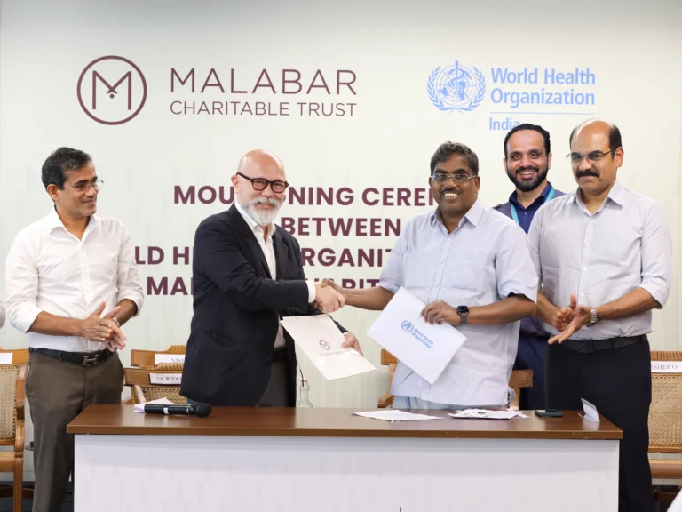 Malabar Group signs MoU with WHO India to implement 'Nurturing Beginnings' project