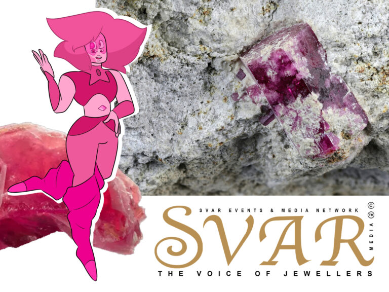 Pezzottaite jewellery