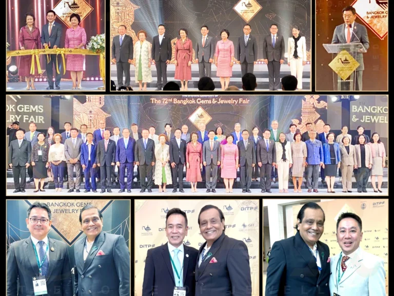 The 72nd Bangkok Gems and Jewelry Fair Shines Bright, Forecasts Over 3.5 Billion Baht in Trade Value