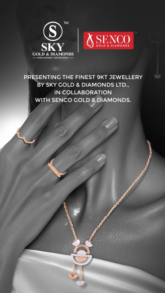 Sky Gold and Diamonds Collaborates with SENCO Gold and Diamonds to Launch 9kt Gold Jewellery
