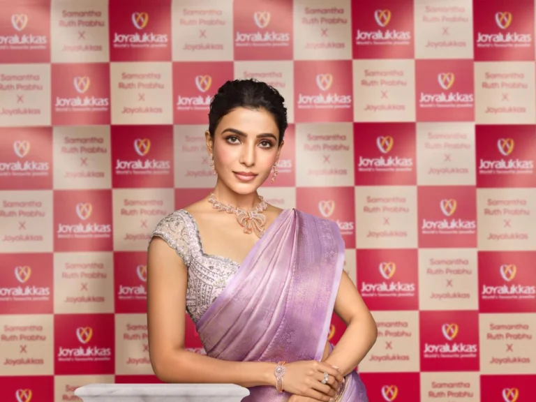Joyalukkas Appoints Samantha Ruth Prabhuas the new Brand Ambassador