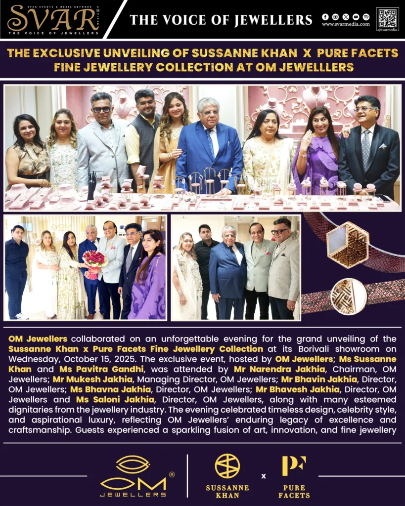 The Exclusive Unveiling of Sussanne Khan x Pure Facets Fine Jewellery Collection at OM Jewellers