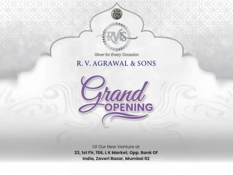 R.V. Agrawal & Sons Embarks on a New Journey in Zaveri Bazar