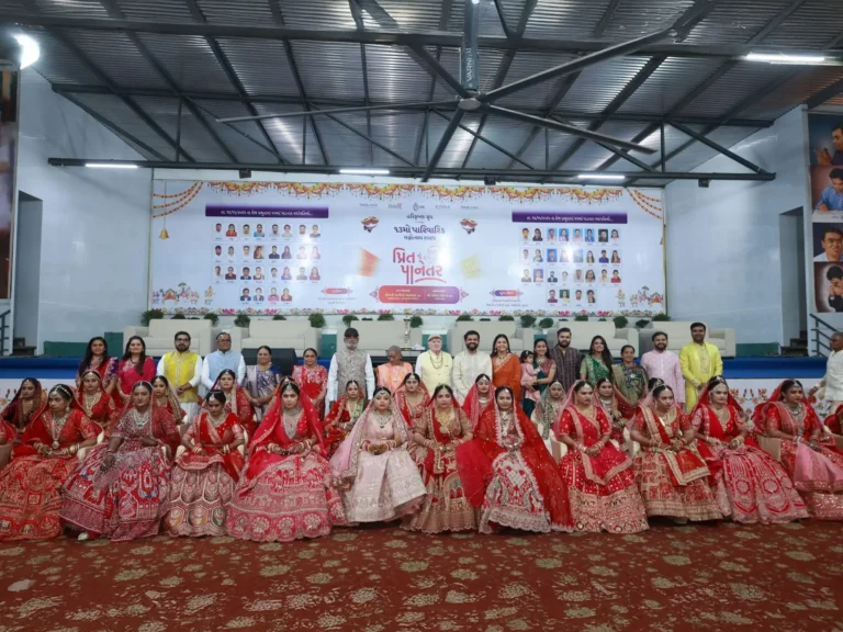 Hari Krishna Group Unites 28 Couples at the 2025 Mass Wedding Festival