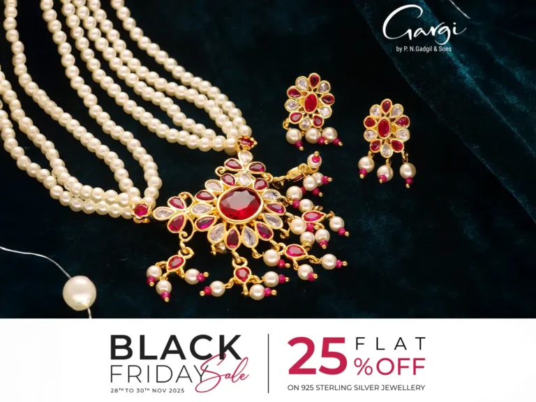 Gargi By P.N. Gadgil And Sons Says Black Friday Sale With Big Discounts On Fashion Jewelry Collections