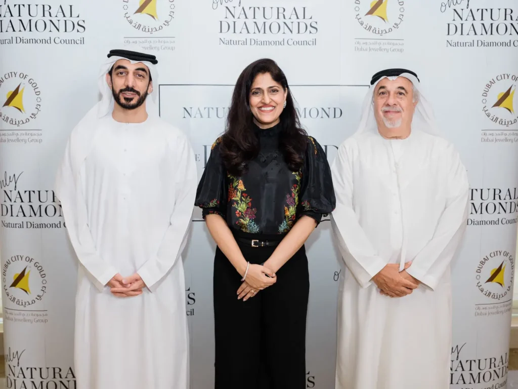 Natural Diamond Council and Dubai Jewellery Group Host a Successful ‘The   Diamond Dialogue’ in Dubai