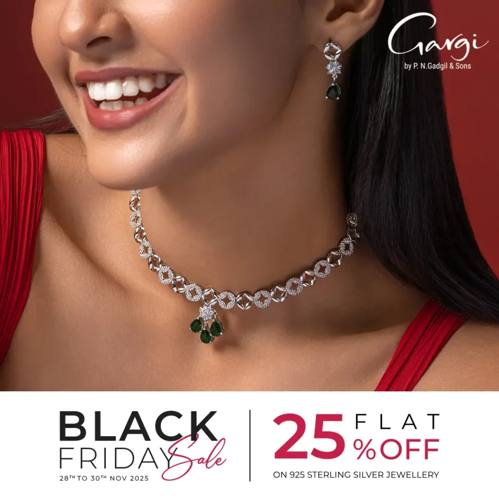 Gargi By P.N. Gadgil And Sons Says Black Friday Sale With Big Discounts On Fashion Jewelry Collections