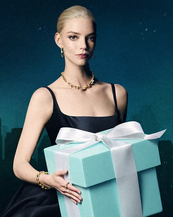 Tiffany And Co. Unveils Its 2025 Holiday Campaign Starring Anya Taylor-Joy