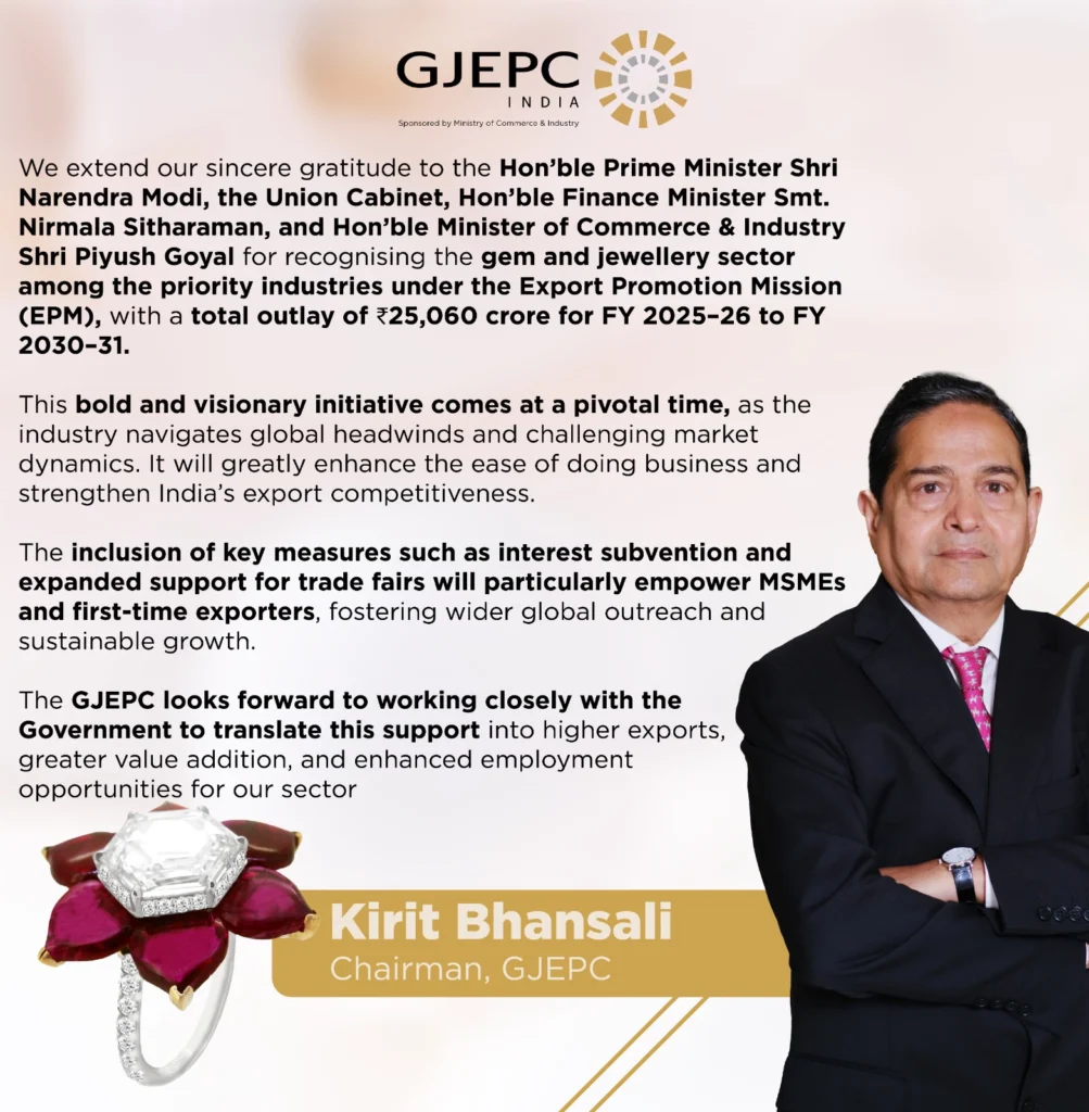 Union Cabinet Approves ₹25,060-Crore Export Promotion Mission to Boost India’s Global Trade