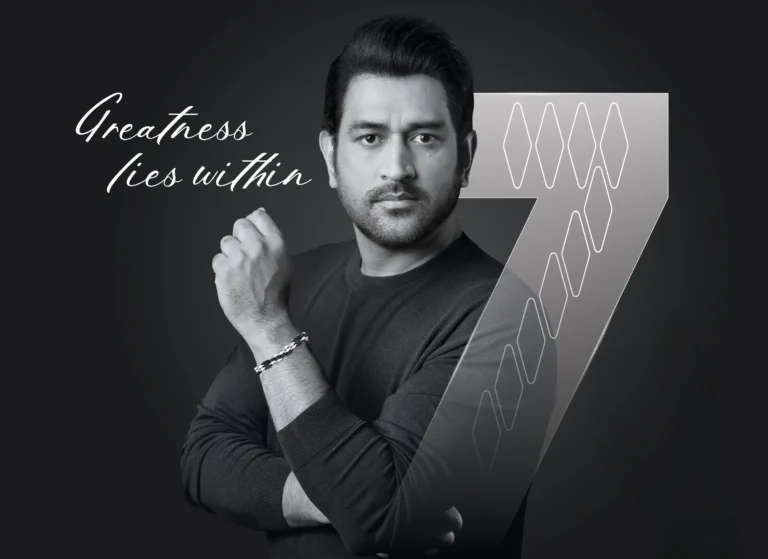 Vbj Since 1900 Unveils “The Lucky 7 Bracelet” - An Exclusive Ms Dhoni Signature Creation