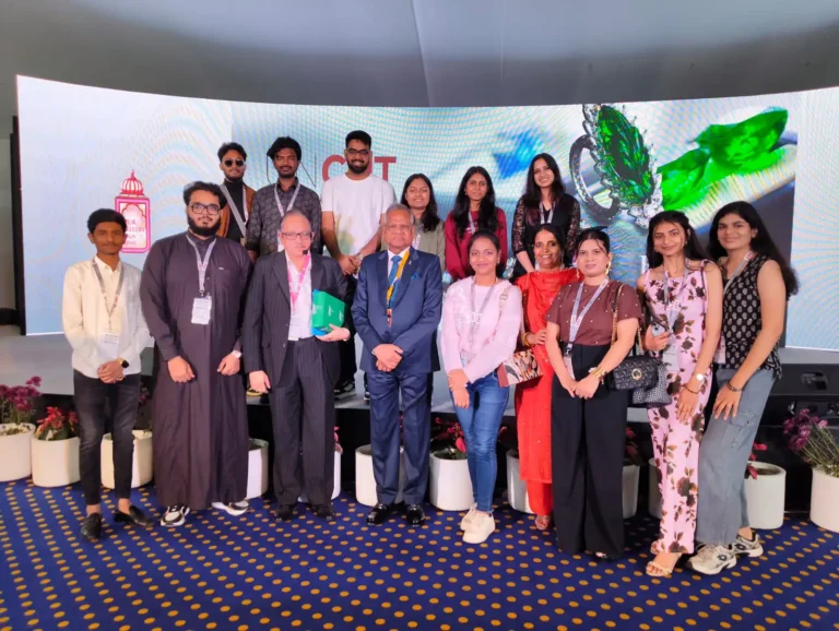 GJSCI Participation at JJS 2025 At JJS 2025, the Gem and Jewellery Skill Council of India (GJSCI) participated with the objective of creating awareness about PRECIOUS, a 60-minute in-store masterclass designed especially for retail jewellers. The initiative focuses on strengthening retail skills and improving in-store practices through short, practical learning sessions. Launch of the PRECIOUS Awareness Seminar The introductory PRECIOUS seminar was conducted on 21st December 2025 and was organised by GJSCI in association with its knowledge partner Ygroo. The session was inaugurated by Mr. Rajiv Jain, Hon. Secretary of JJS, along with Mr. Himanshu Singh, Managing Partner, Ygroo, marking the formal launch of the awareness session at the show. The session was also graced by the presence of Dr. Nawal Kishore Agarwal, Director of the Gem & Jewellery Skill Council of India (GJSCI) and Chairman of the Indian Institute of Gems & Jewellery (IIGJ), Jaipur, whose presence added value and encouragement to the initiative. Presentation on the PRECIOUS Masterclass During the seminar, Mr. Himanshu Singh delivered a concise 7-minute presentation explaining the concept of PRECIOUS, its structure, and how the masterclass can help retail jewellers enhance customer interaction, product knowledge, and overall store experience. Focus on Retail Skill Development Through its participation at JJS 2025, GJSCI aimed to engage directly with the jewellery retail community and highlight the importance of continuous skill development at the store level, supporting the long-term growth of the gems and jewellery industry.