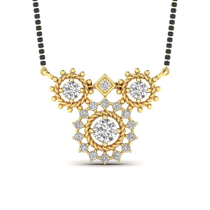 Five Mangalsutras from Divine Solitaires for Indian brides