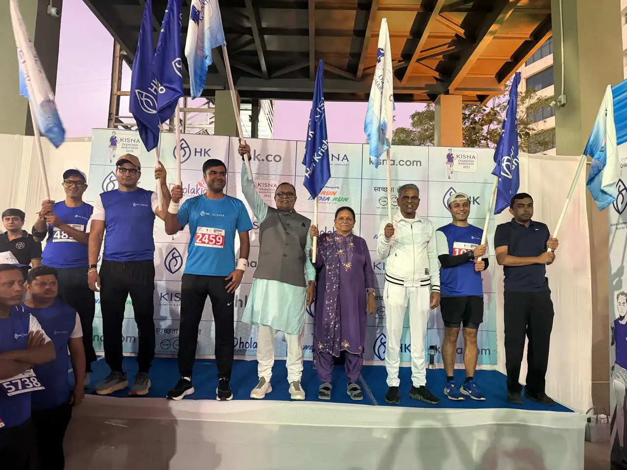 KISNA Creates History for India with ‘Run for Swachh Bharat’ Marathon across 57 Cities, Registers Guinness World Record Attempt
