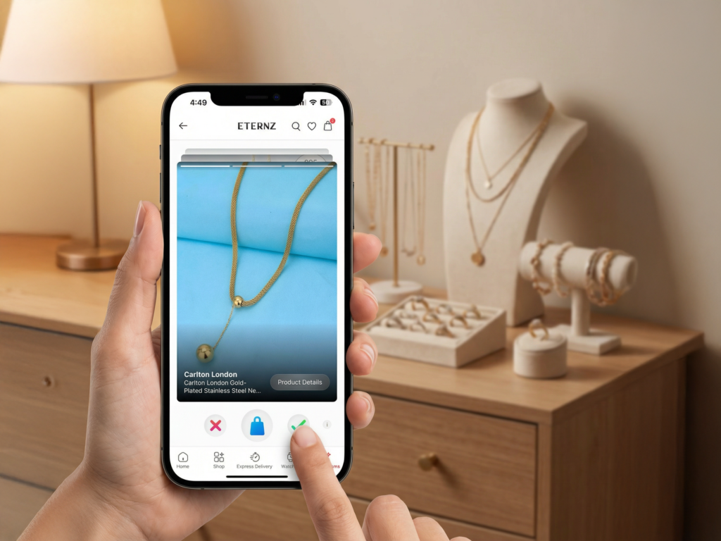 Eternz makes Valentine’s Day jewelry shopping effortless with AI-led Gift Finder and Swipe features