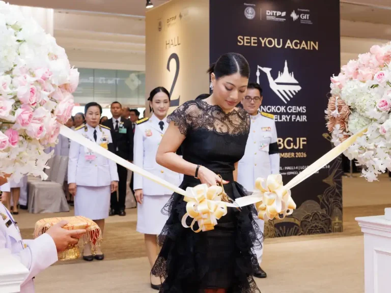 Her Royal Highness Princess Sirivannavari Nariratana Rajakanya Presides Over the Opening Ceremony of the 73rd Bangkok Gems and Jewelry Fair