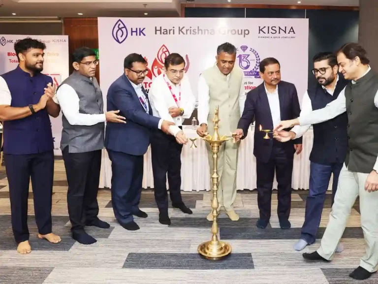 Hari Krishna Group Turns Anniversary into Contribution: 459 Units Donated,Total Blood Collection Reaches 21,863