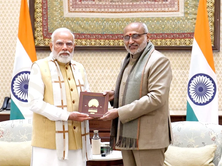 Prima Art’s 24K Gold Frame Presented to Prime Minister of India Shri Narendra Modi
