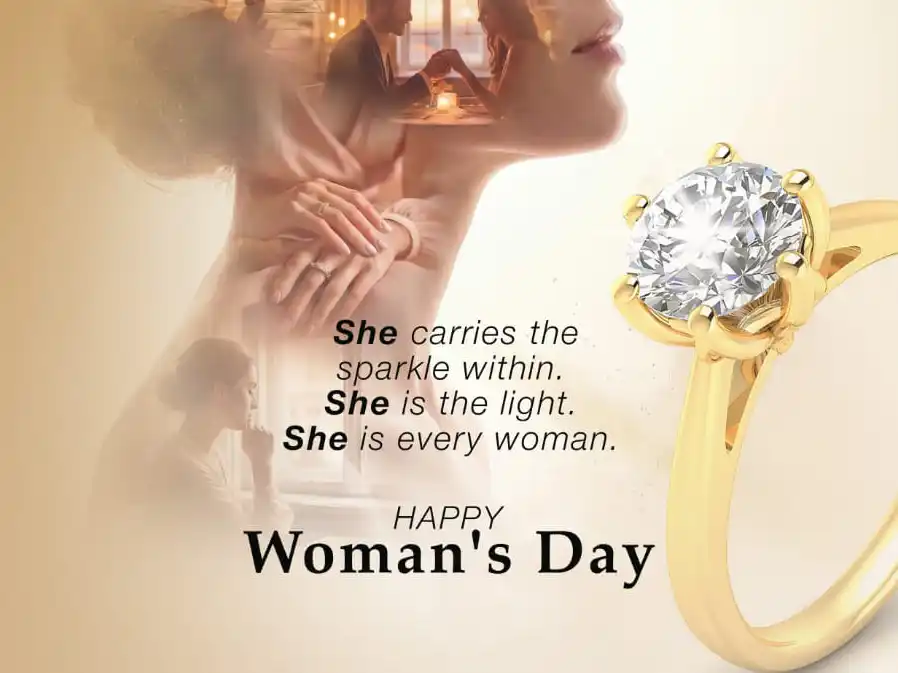 Only a Divine Solitaires diamond for women who take pride in celebrating their milestones