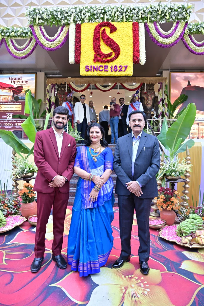 Chandukaka Saraf Celebrates Grand Opening of Its Showroom in Kalaburagi Karnataka