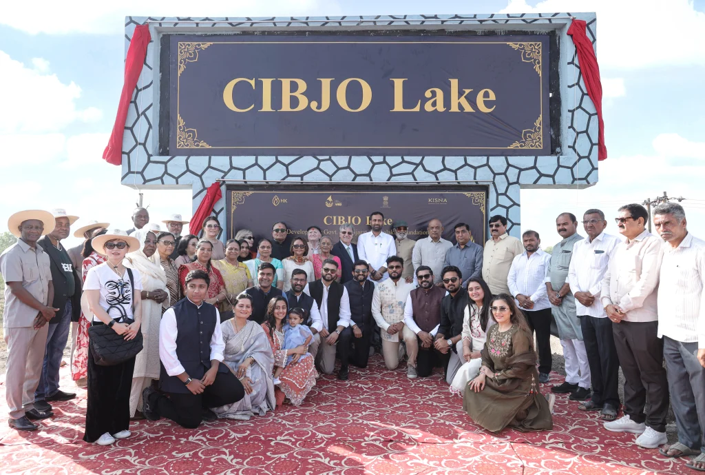 CIBJO Lake Inaugurated on World Water Day 2026 to Promote Sustainability - Dr. Gaetano Cavalieri & Savjibhai Dholakia
