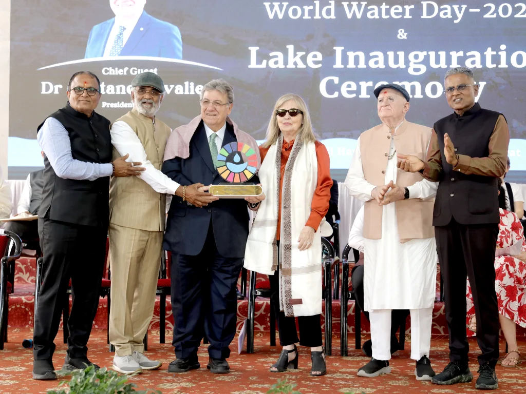 CIBJO Lake Inaugurated on World Water Day 2026 to Promote Sustainability - Dr. Gaetano Cavalieri & Savjibhai Dholakia