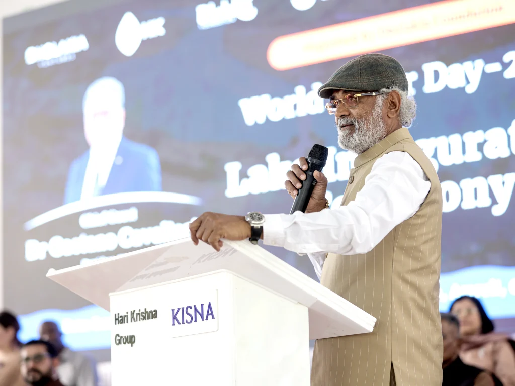 CIBJO Lake Inaugurated on World Water Day 2026 to Promote Sustainability - Dr. Gaetano Cavalieri & Savjibhai Dholakia