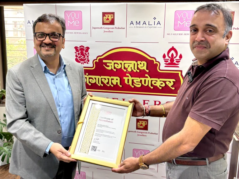 Jagannath Gangaram Pednekar Jewellers Receives IAGES Accreditation Across 24 Stores