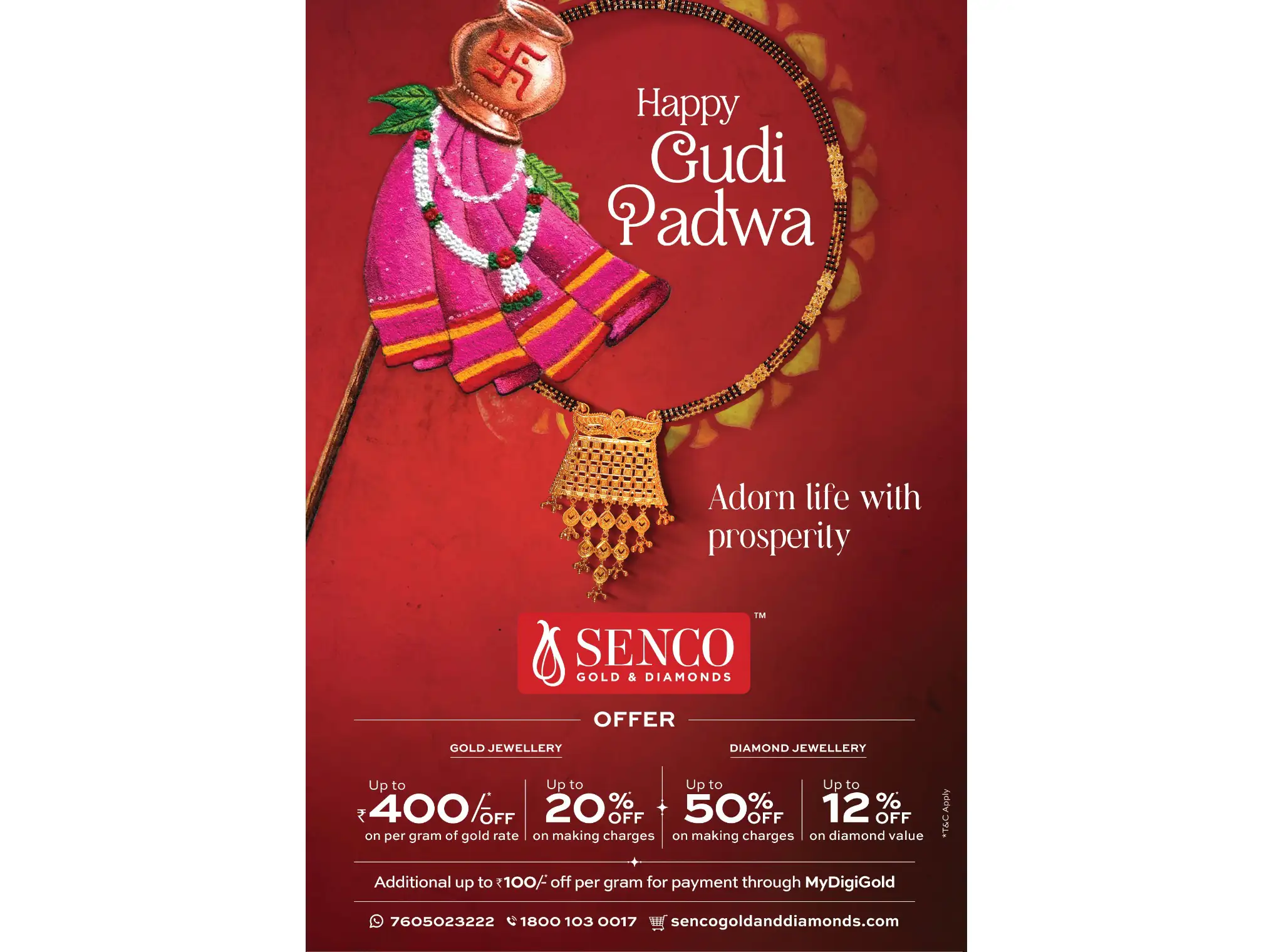 Senco Gold & Diamonds Gudi Padwa Collection Blends Heritage Gold Designs with Festive Offers
