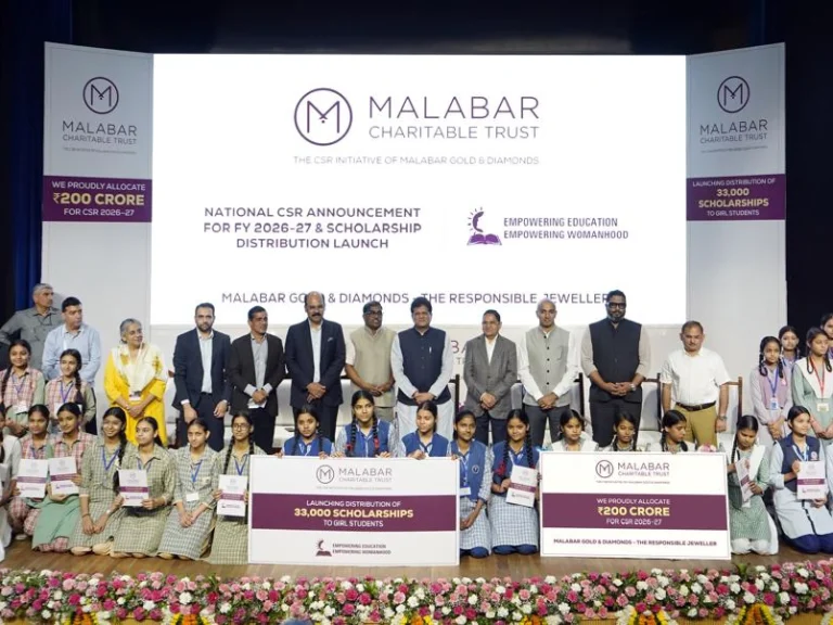 Union Minister Piyush Goyal Unveils Malabar Gold and Diamonds’ ₹200 Crore CSR Initiative for FY 2026–27 Union Minister Piyush Goyal Unveils Malabar Gold and Diamonds’ ₹200 Crore CSR Initiative for FY 2026–27