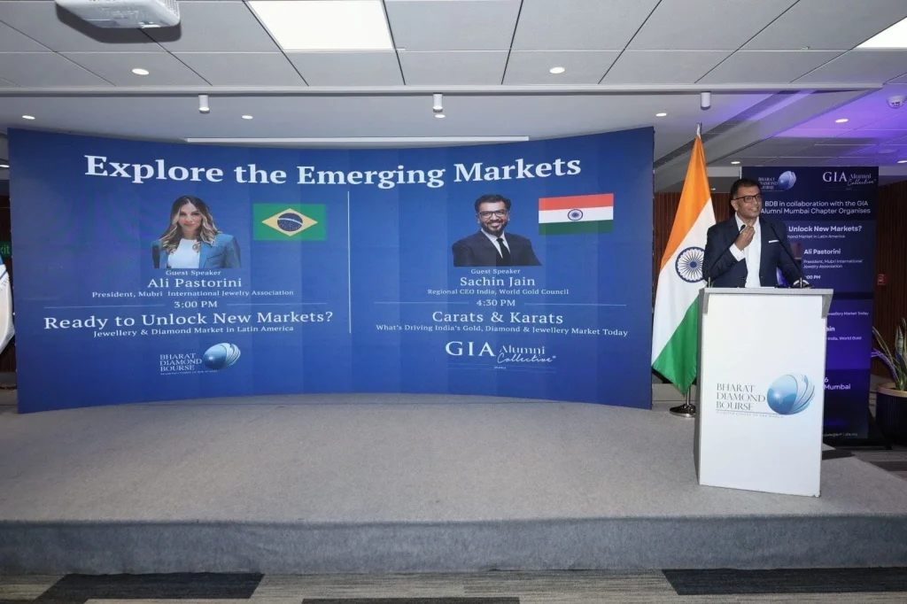Bharat Diamond Bourse Collaborates with GIA Alumni Mumbai for Leadership Series Special Address