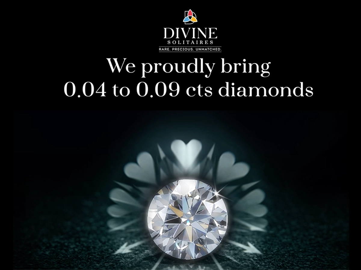 Divine Solitaires unveils breakthrough 4–9 pointer diamonds at GJS 2026 redefining small diamond segment
