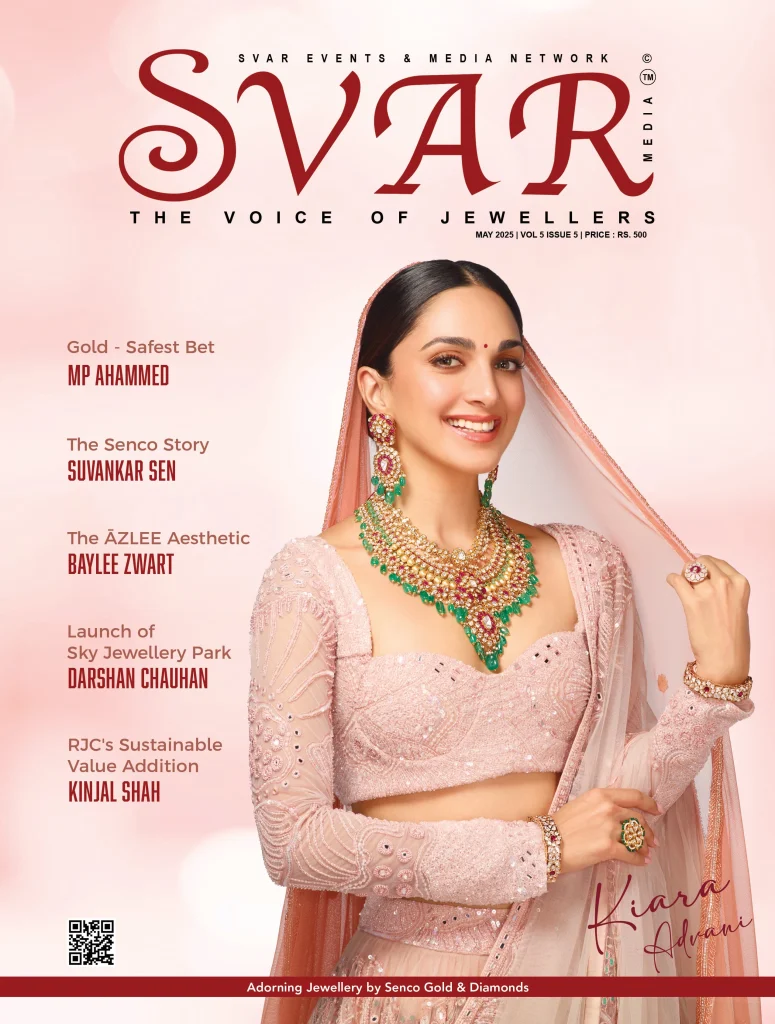 SVAR Magazine - Kiara Advani Cover Page - India's Best Jewellery Magazine - Jewellery Media